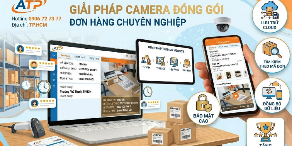 Giải pháp lắp đặt camera quan sát quay đóng hàng shopee