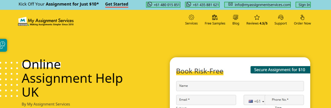 My Assignment Services UK Cover Image