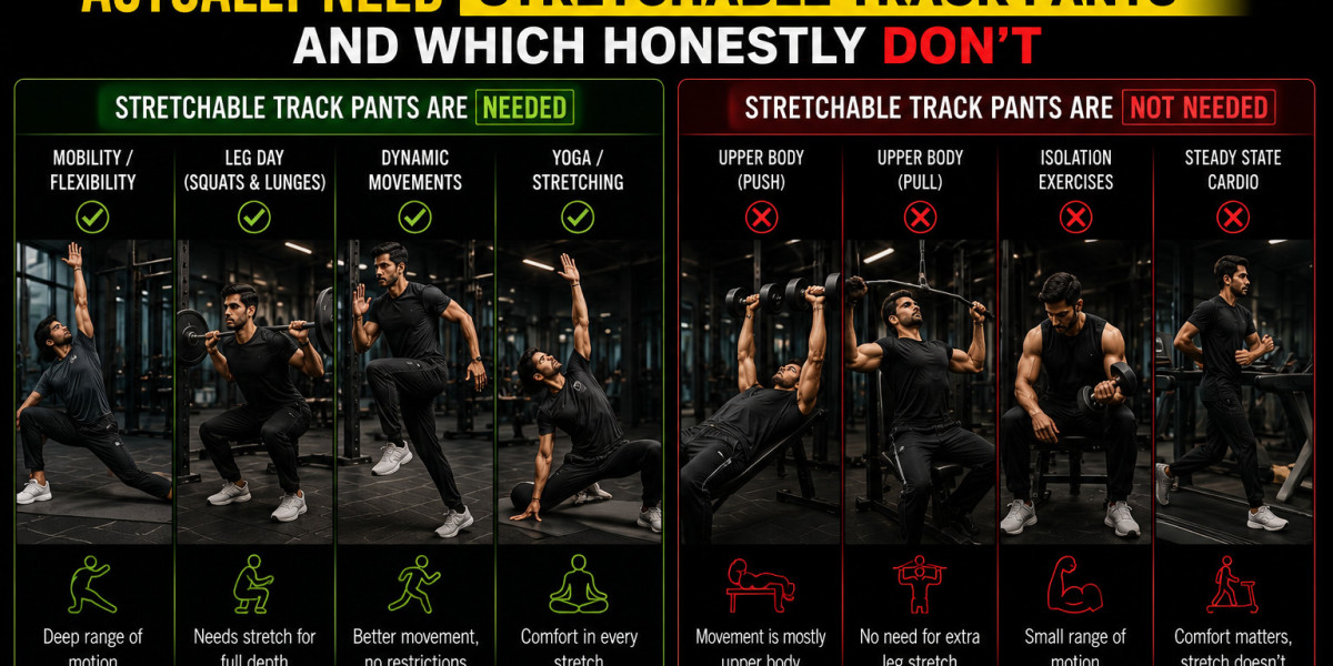 Which Workouts Actually Need Stretchable Track Pants — and Which Honestly Don't