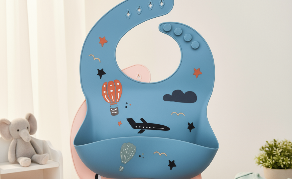 How Can Silicone Printed Bibs Make Baby Mealtimes Easier?
