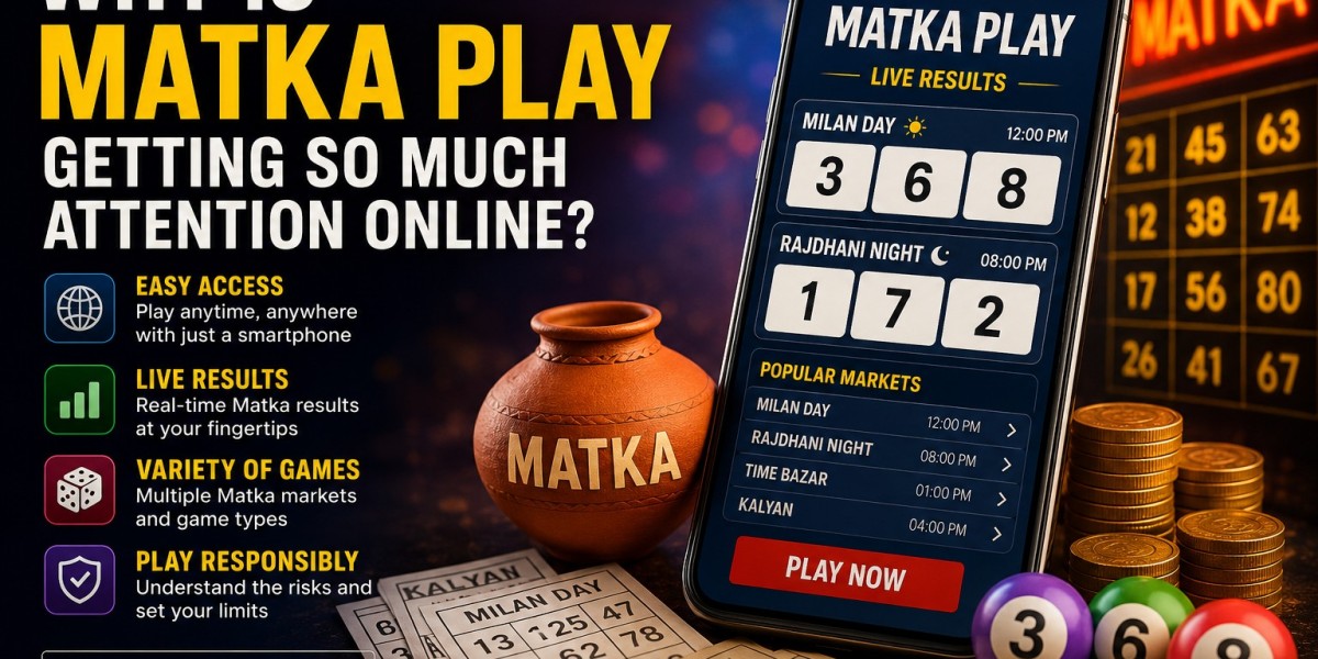 Why Is Matka Play Getting So Much Attention Online?